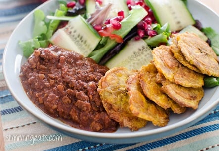 Baked Tostones - Dairy Free, Gluten Free, Slimming World, Weight Watchers, Paleo and Whole30 friendly