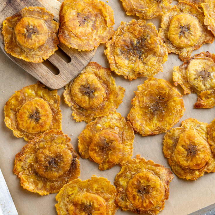 Oven Baked Tostones 