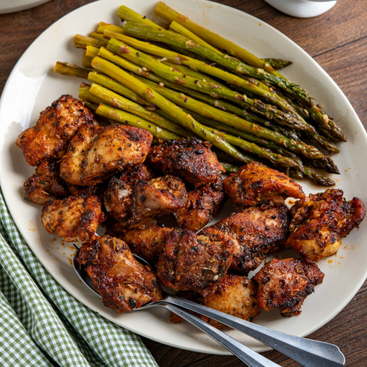 Chicken and Asparagus Tray Bake