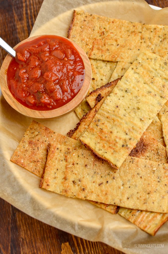 Cauliflower Garlic Flatbread Slimming Eats Recipes