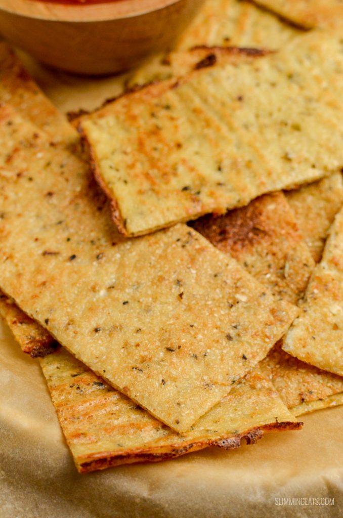 Cauliflower Garlic Flatbread Slimming Eats Recipes