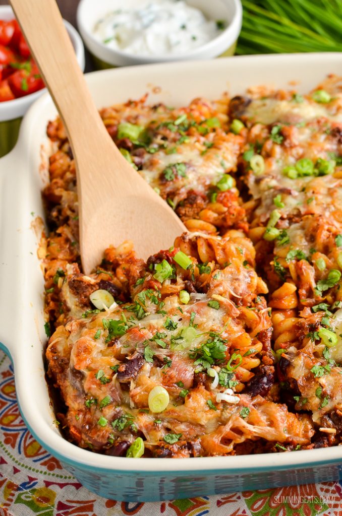 Mexican Pasta Bake Slimming Eats