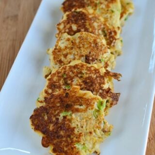 Cauliflower and Spring Onion Fritters