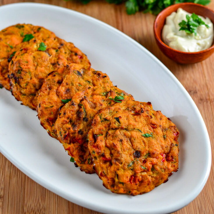Oven Baked Tuna Sweet Potato Patties