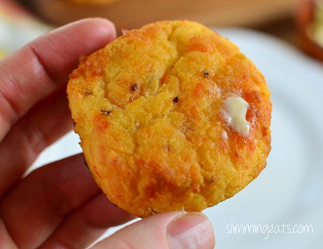Slimming Eats Sweet Potato Cheddar Scones - gluten free, paleo, Slimming Eats and weight watchers friendly