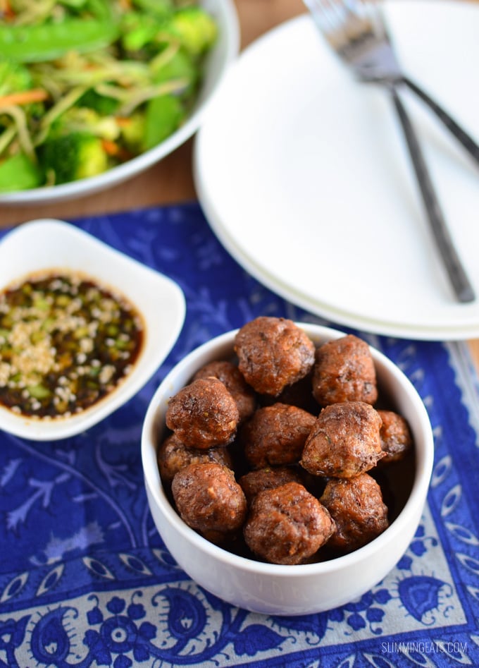 Slimming Eats Hidden Vegetable Beef Meatballs - gluten free, dairy free, paleo, Slimming Eats and Weight Watchers friendly