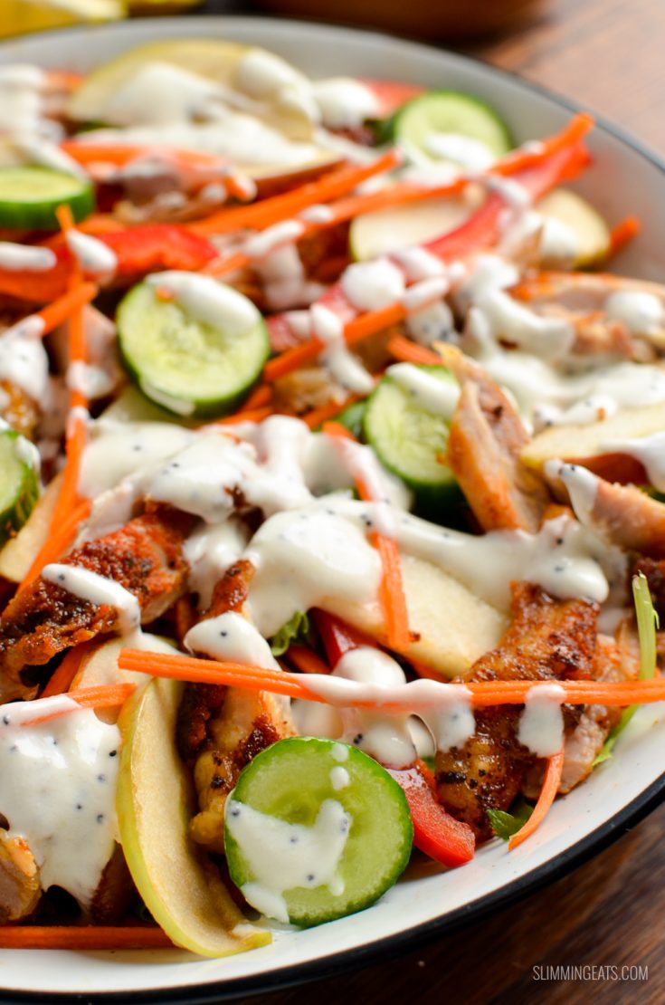 Chopped Chicken Salad Slimming Eats