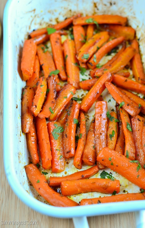Slimming Eats Maple Glazed Carrots - gluten free, dairy free, vegetarian,  Slimming Eats (SP) and Weight Watchers friendly