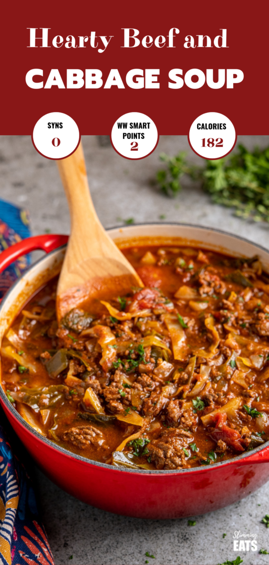 Syn Free Beef and Cabbage Soup Slimming Eats