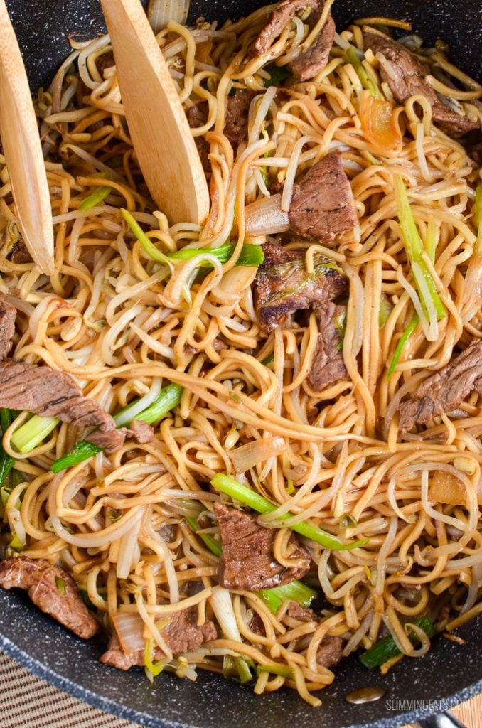 Beef Chow Mein | Slimming Eats