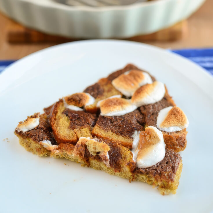 S'Mores Bread Pudding