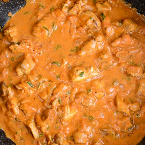 Creamy Chicken and Tomatoes