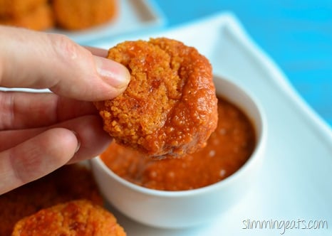 Slimming Eats Cheesy Couscous Bites - vegetarian, Slimming World and Weight Watchers friendly