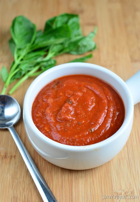 Slimming Eats Homemade Pizza Sauce - gluten free, dairy free, vegetarian,  Slimming Eats (SP) and Weight Watchers friendly