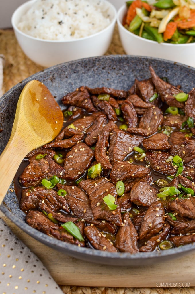 Slimming Eats Beef Teriyaki - gluten free, dairy free, paleo friendly