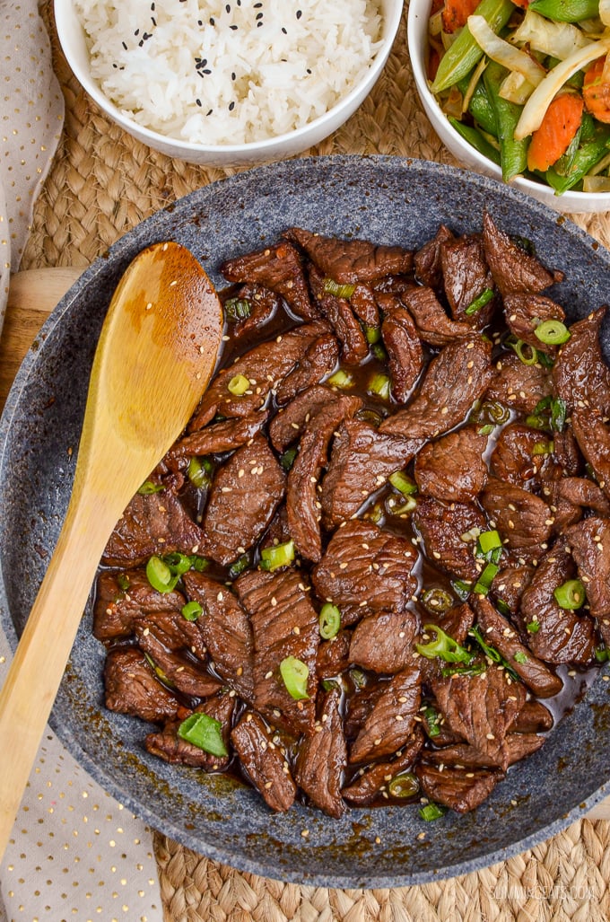 Slimming Eats Beef Teriyaki - gluten free, dairy free, paleo friendly