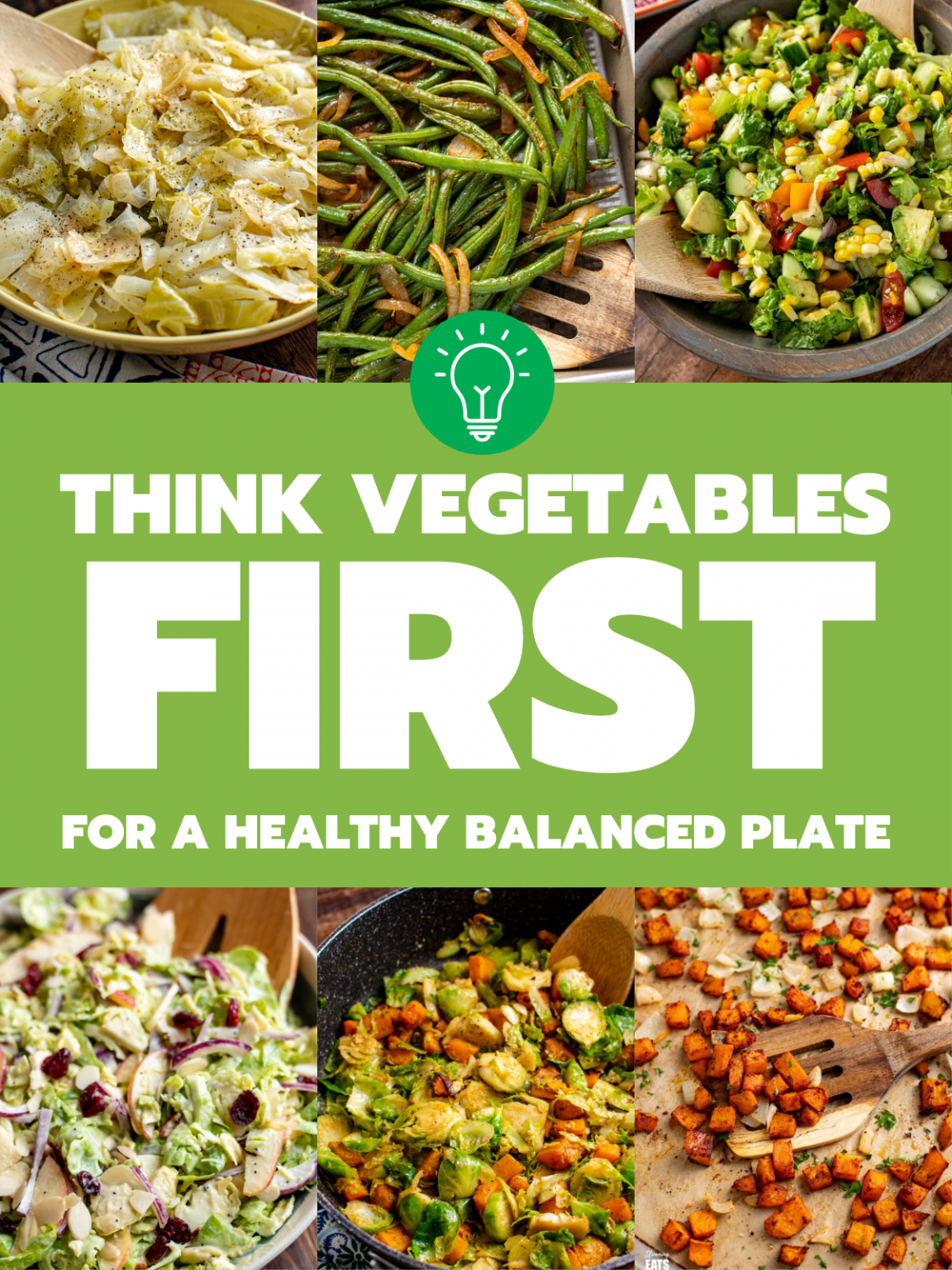 Veggie First Think Vegetables First | Slimming Eats