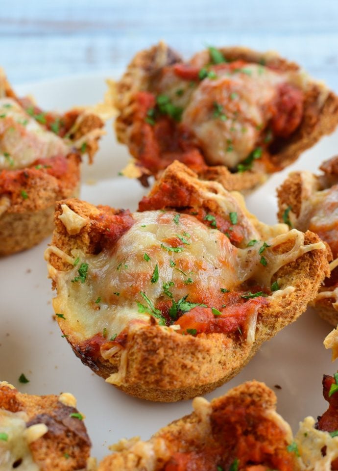 Slimming Eats Meatball Marinara Cups - Slimming World and Weight Watchers friendly