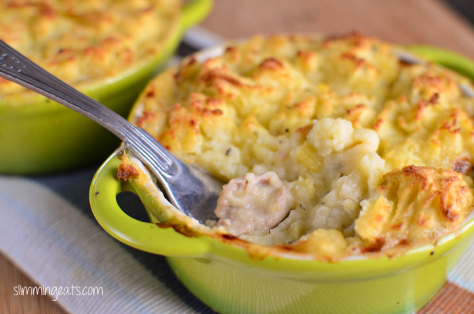Slimming Eats Chicken and Leek Pie - gluten free,  Slimming Eats and Weight Watchers friendly