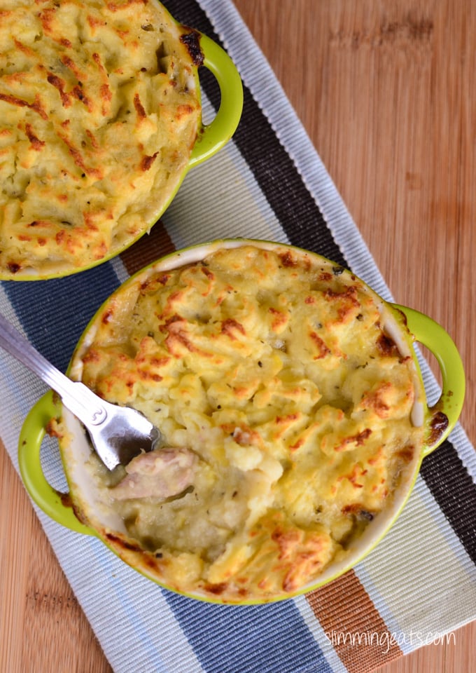 Slimming Eats Chicken and Leek Pie - gluten free, Slimming Eats and Weight Watchers friendly