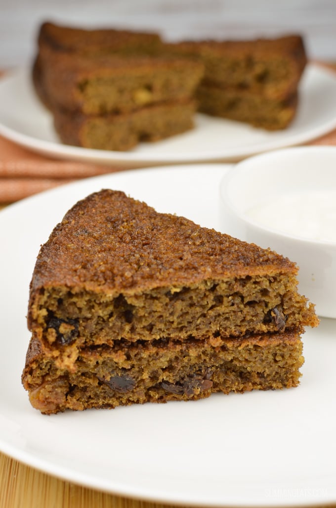 Slimming Eats Sultana Weetabix Cake - vegetarian, Slimming Eats and Weight Watchers friendly