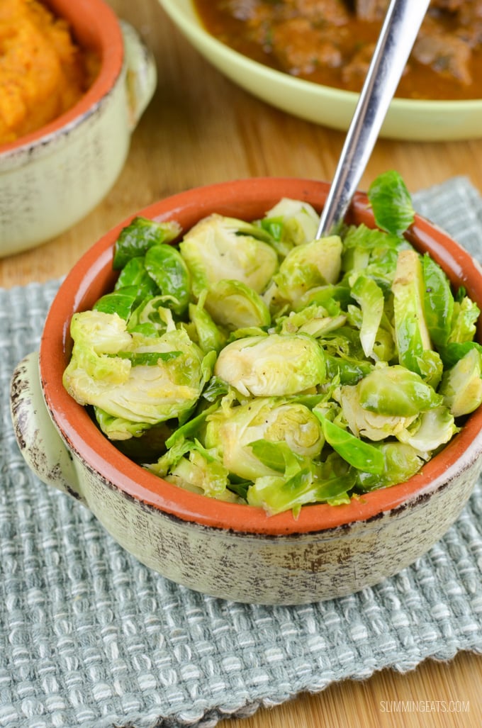 Slimming Eats Sauteed Shredded Garlic Brussel Sprouts - gluten free, dairy free, vegetarian, paleo, Whole30, Slimming Eats and Weight Watchers friendly Slimming Eats Sauteed Shredded Garlic Brussel Sprouts - gluten free, dairy free, vegetarian, paleo, Whole30, Slimming Eats and Weight Watchers friendly