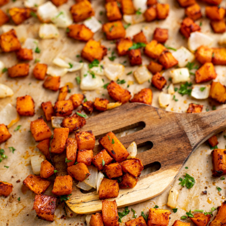 Roasted Butternut Squash with Paprika