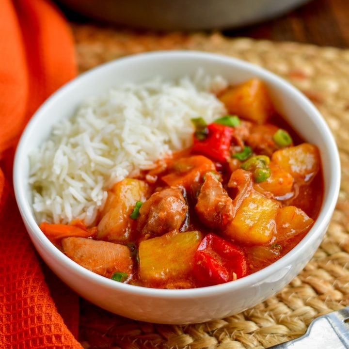 Instant Pot Sweet and Sour Chicken