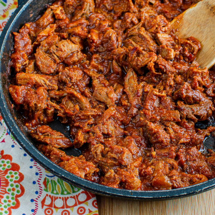 Stove Top Spicy Pulled Pork