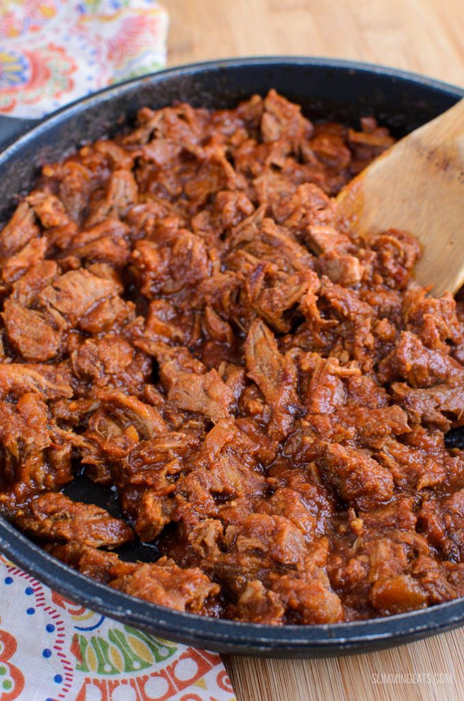 Stove Top Low Syn Pulled Pork Slimming World recipes