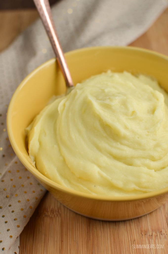 Slimming Eats Syn Free Mashed Potatoes - gluten free, vegetarian, Slimming World and Weight Watchers friendly