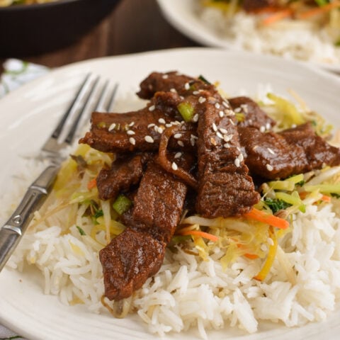 Korean Style Beef (Bulgogi)