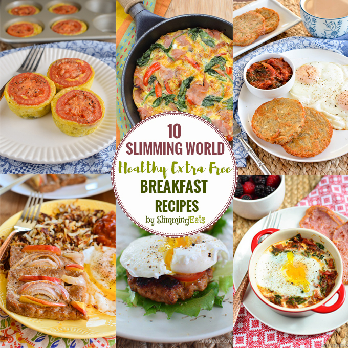 Slimming Eats 10 Healthy Extra Free Slimming World Breakfasts - a round up of 10 delicious breakfasts that don't use your daily healthy extras