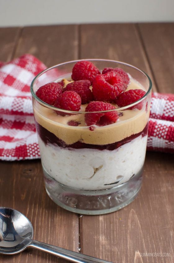 Peanut Butter and Jelly Overnight Oats Slimming Eats