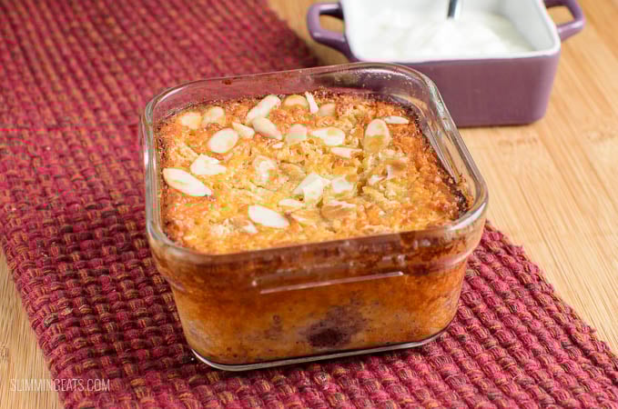 Slimming Eats Cherry Almond Baked Oatmeal - gluten free, vegetarian, Slimming Eats and Weight Watchers friendly Slimming Eats Cherry Almond Baked Oatmeal - gluten free, vegetarian, Slimming Eats and Weight Watchers friendly