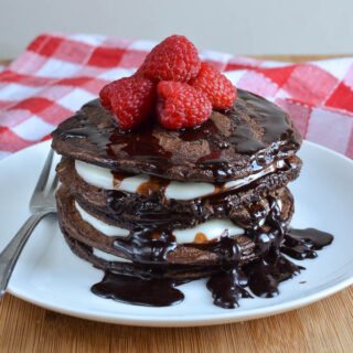Best Ever Chocolate Pancakes