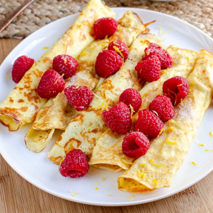 Low Calorie Crepe Style Pancakes