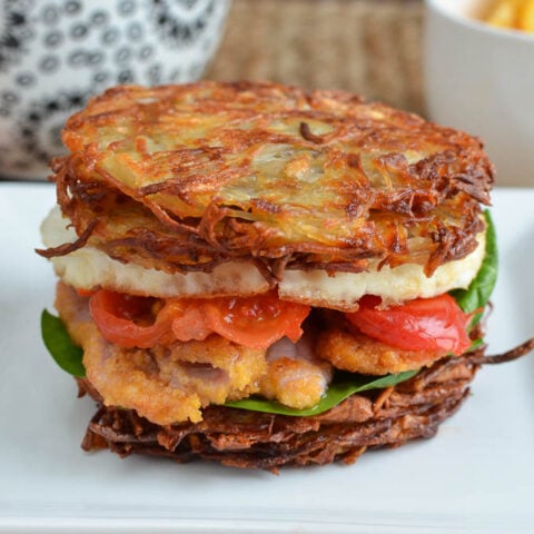 Hash Brown Breakfast Sandwich