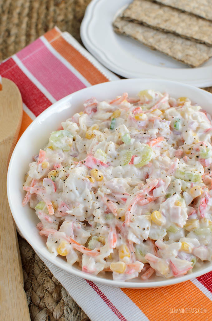Slimming Eats Seafood Salad - Slimming Eats and Weight Watchers friendly