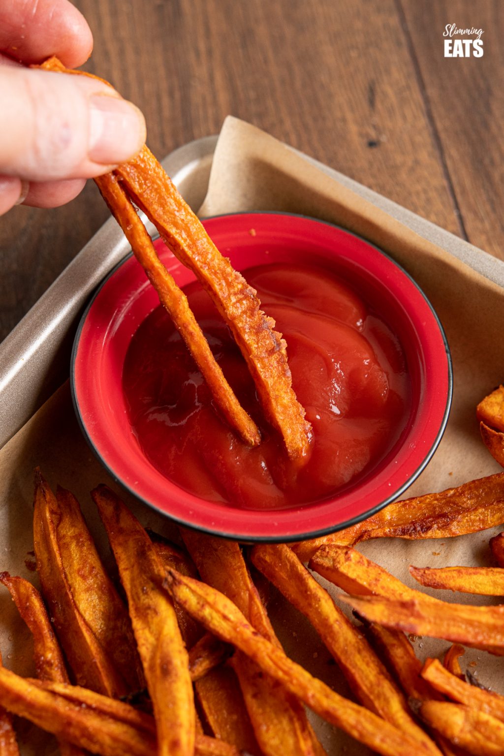 Perfect Oven Baked Sweet Potato Fries Slimming Eats Recipes
