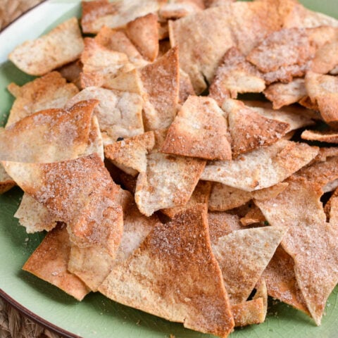 Cinnamon Sugar Pita Chips