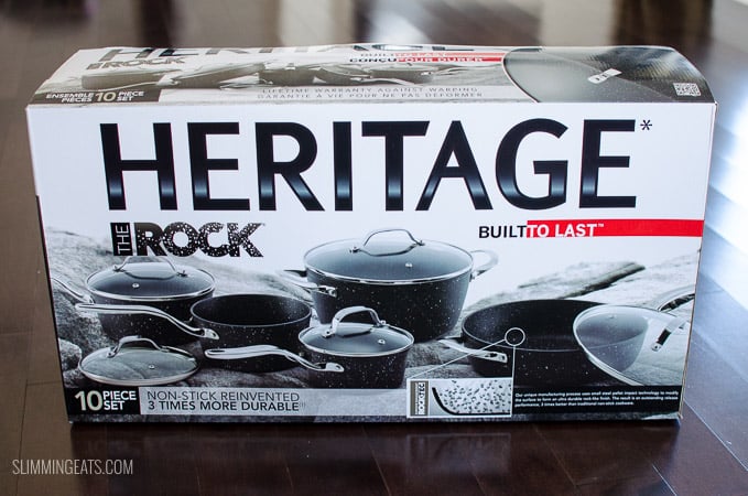 The Rock by Starfrit 10-Piece Cookware Set 