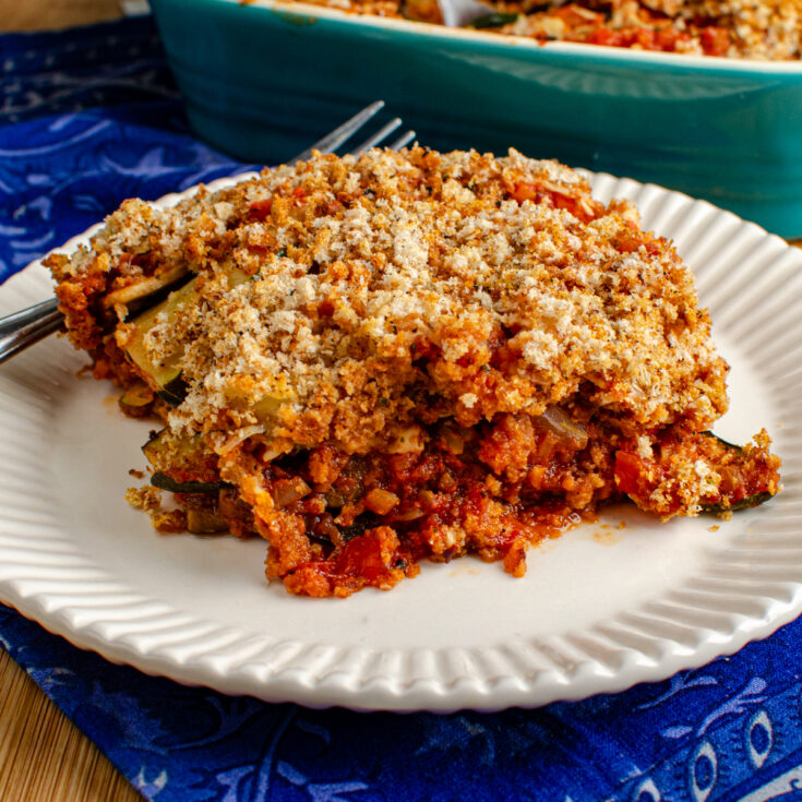 Roasted Vegetables Gratin
