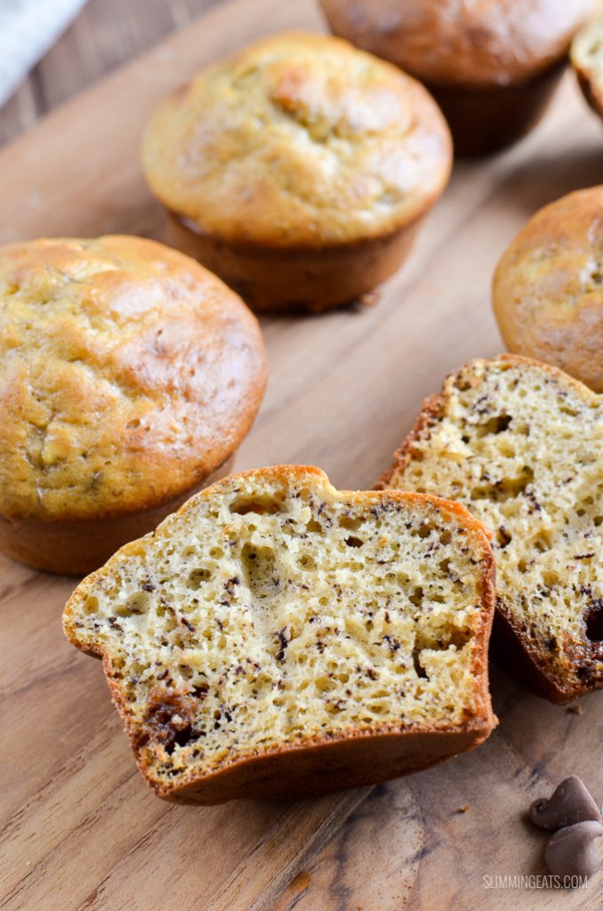 Banana Chocolate Chip Muffins Slimming Eats