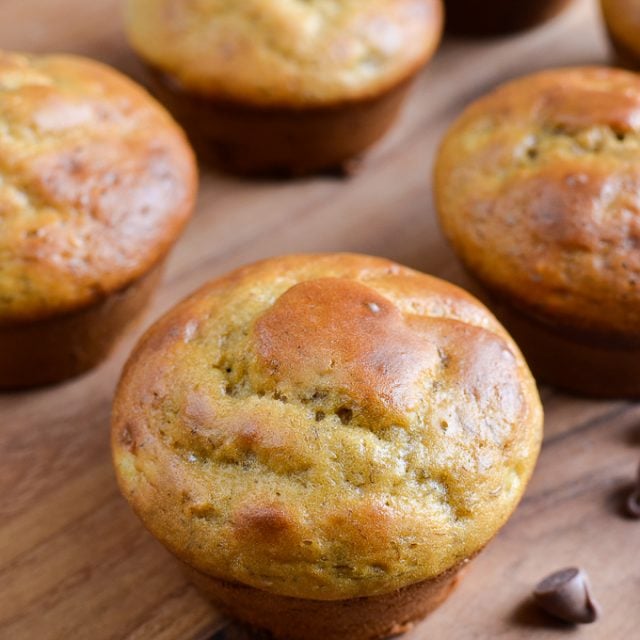 Banana Chocolate Chip Muffins Slimming Eats