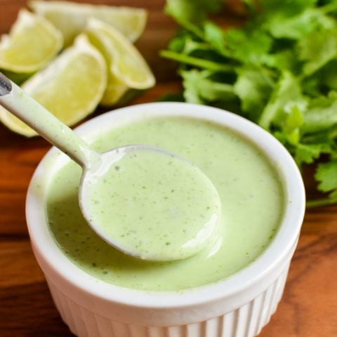 Creamy Cilantro Lime Dressing