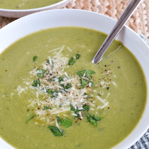 Syn Free Pea and Zucchini Soup