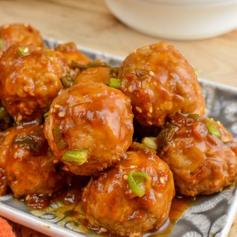 Apricot Chicken Meatballs