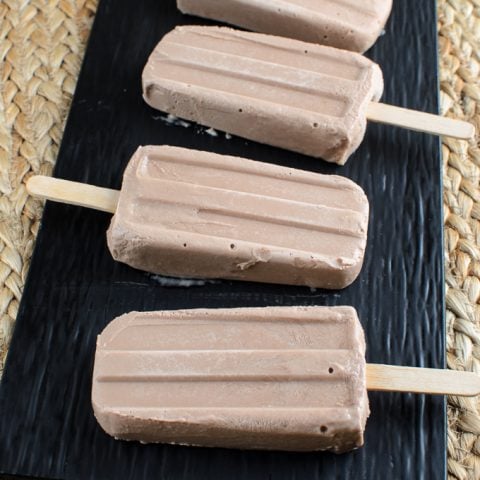 2 Ingredient Fudgsicles