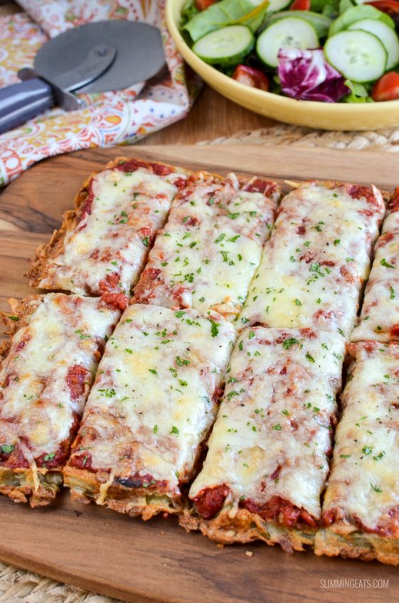 Hash Brown Waffle Pizza Slimming Eats